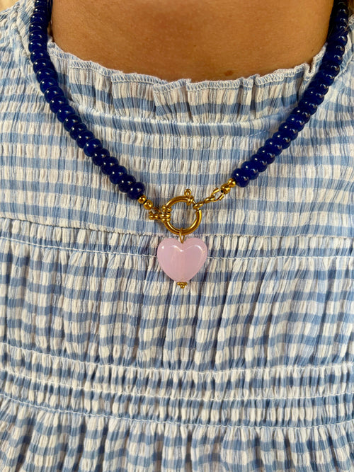 Rose Heart Pendant