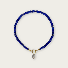 Cobalt Blue | Rainbow Necklace