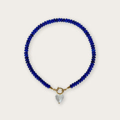 Cobalt Blue | Rainbow Necklace