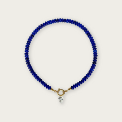 Cobalt Blue | Rainbow Necklace