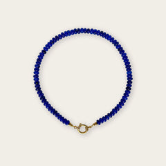 Cobalt Blue | Rainbow Necklace
