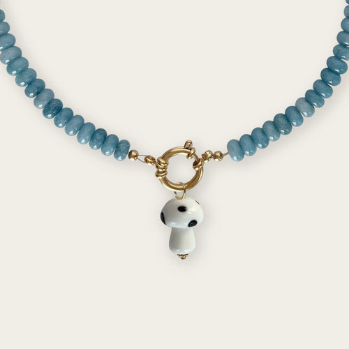 White Mushroom Pendant