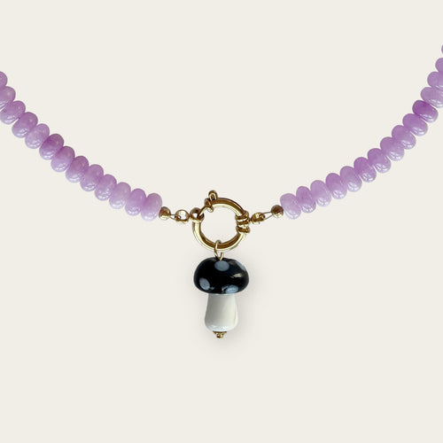 Black Mushroom Pendant