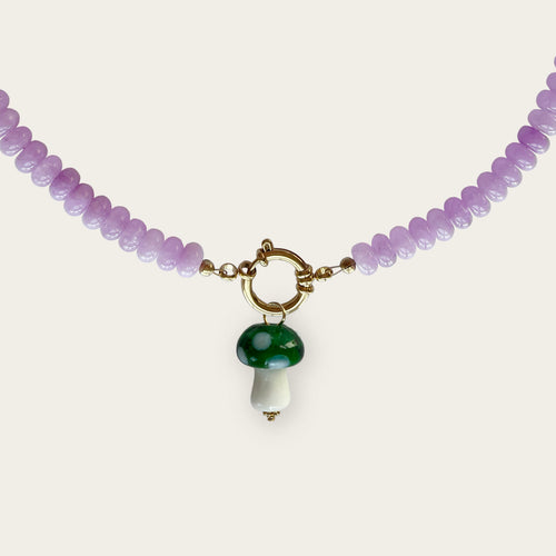 Green Mushroom Pendant