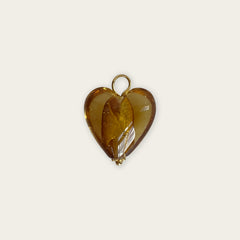 Yellow Heart Pendant