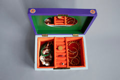 Art Deco Dogs Jewellery Box