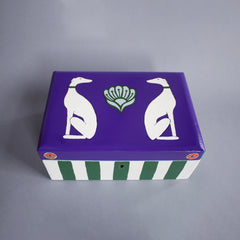 Art Deco Dogs Jewellery Box