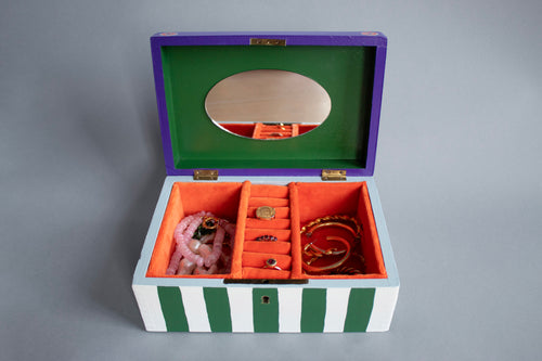 Art Deco Dogs Jewellery Box