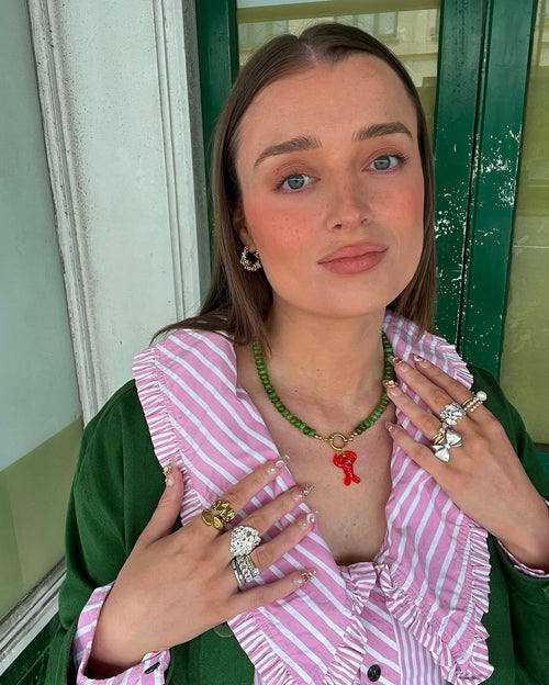 Olive Green | Rainbow Necklaces