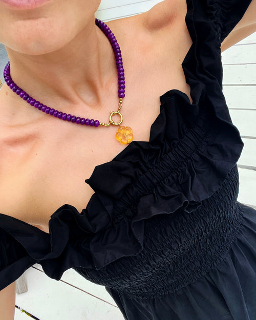 Aubergine | Rainbow Necklace