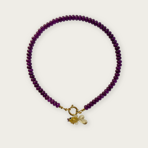 Aubergine | Rainbow Necklace