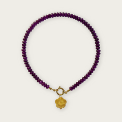 Aubergine | Rainbow Necklace