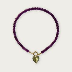 Aubergine | Rainbow Necklace