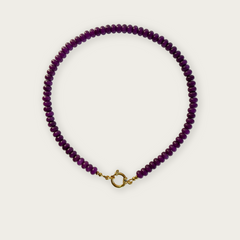 Aubergine | Rainbow Necklace