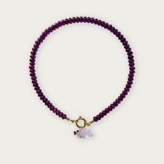 Aubergine | Rainbow Necklace