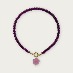 Aubergine | Rainbow Necklace