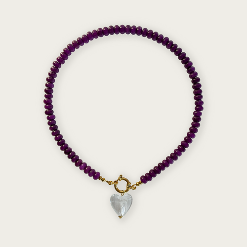 Aubergine | Rainbow Necklace