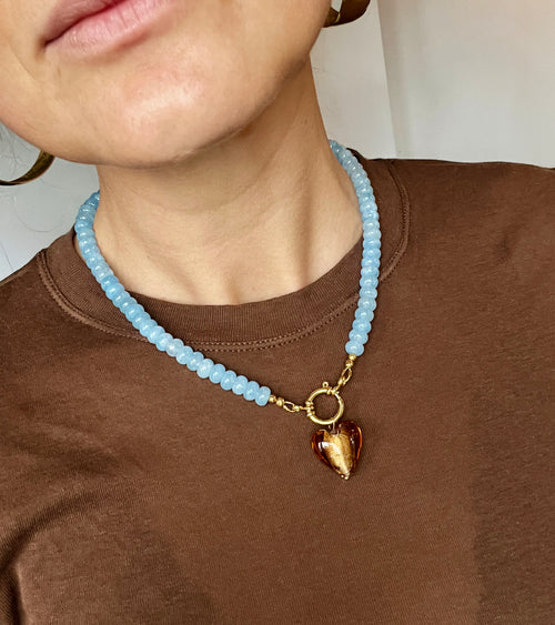 Baby Blue | Rainbow Necklace