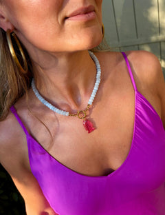 Baby Blue | Rainbow Necklace