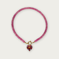 Blossom Pink | Rainbow Necklace
