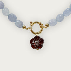 Brown Flower Pendant