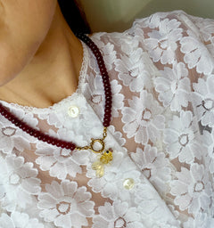 Cherry | Rainbow Necklace