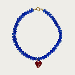 Chunky Cobalt Necklace