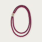 A Clockwork Purple Necklace