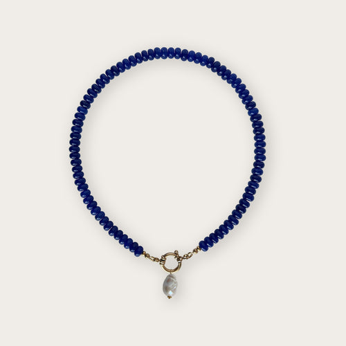 Cobalt Blue | Rainbow Necklace
