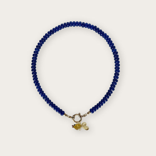 Cobalt Blue | Rainbow Necklace