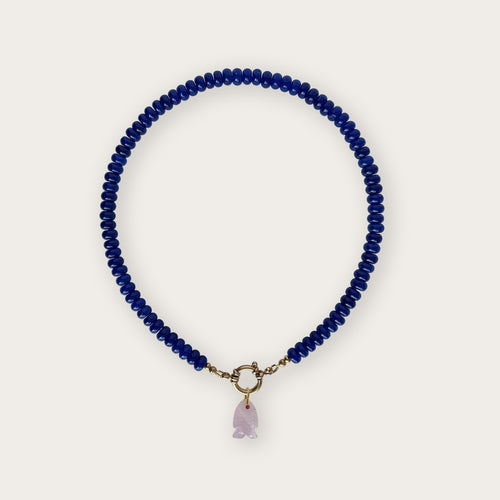 Cobalt Blue | Rainbow Necklace