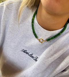 Dark Green | Rainbow Necklace