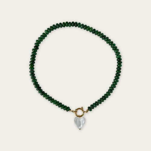 Dark Green | Rainbow Necklace