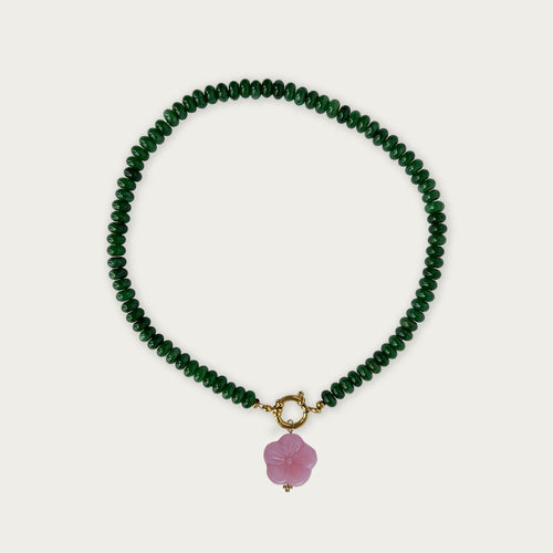 Dark Green | Rainbow Necklace
