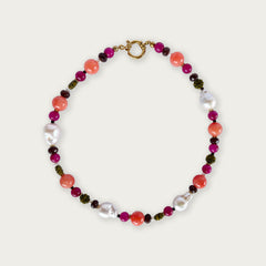 Disco Dahlia Necklace