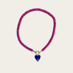 Hot Pink | Rainbow Necklace