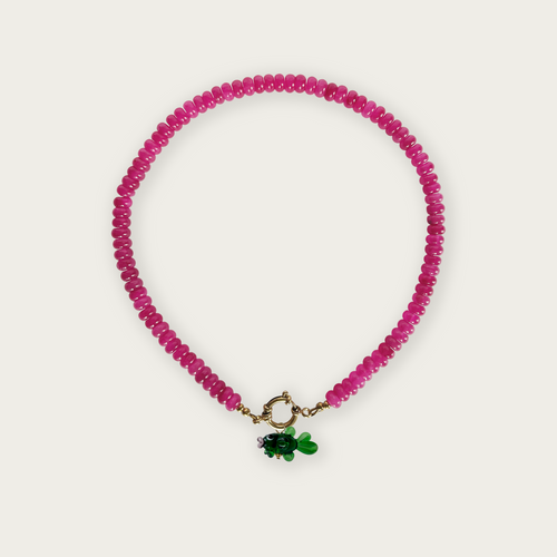 Hot Pink | Rainbow Necklace