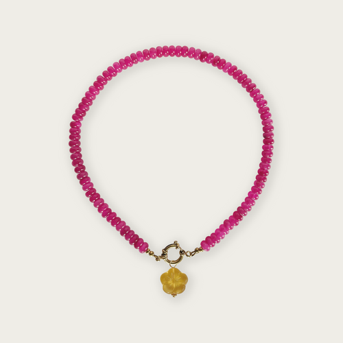Hot Pink | Rainbow Necklace