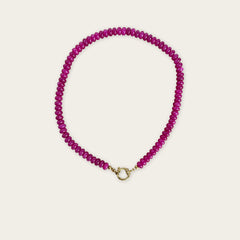 Hot Pink | Rainbow Necklace