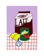 Les Courses Art Print