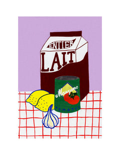 Les Courses Art Print