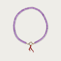 Lilac | Rainbow Necklace