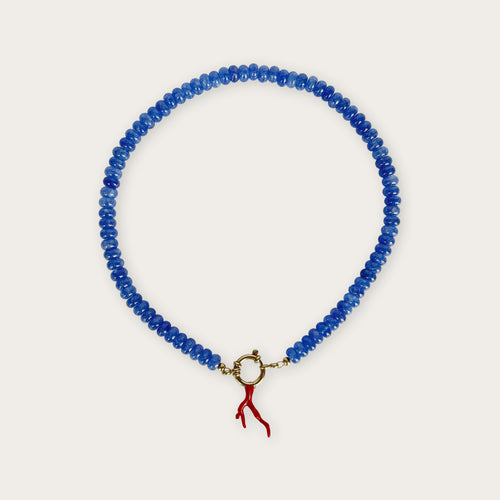 Mid Blue | Rainbow Necklace
