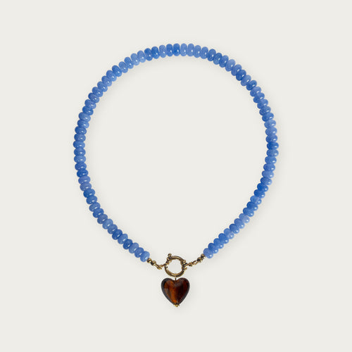 Mid Blue | Rainbow Necklace