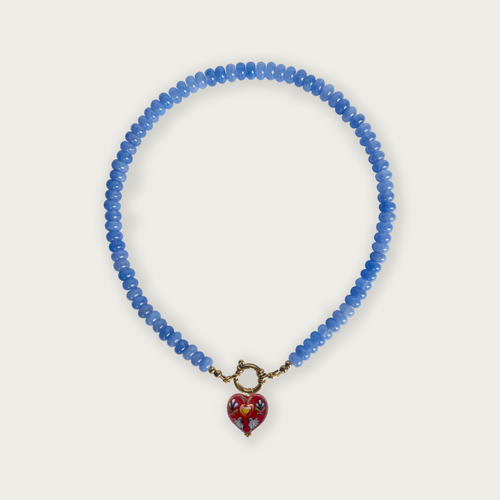 Mid Blue | Rainbow Necklace