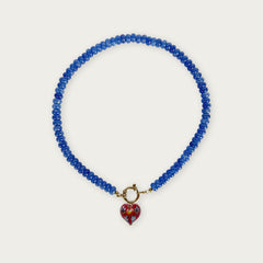 Mid Blue | Rainbow Necklace