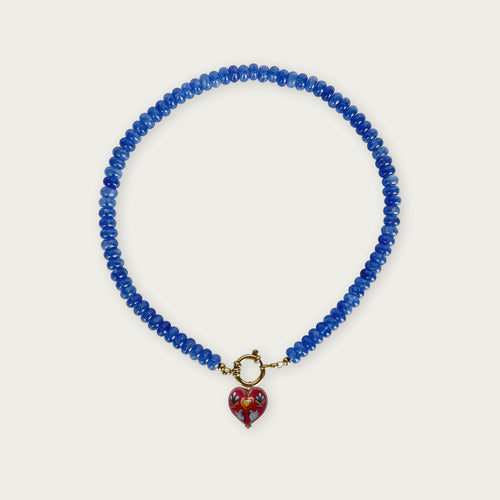 Mid Blue | Rainbow Necklace