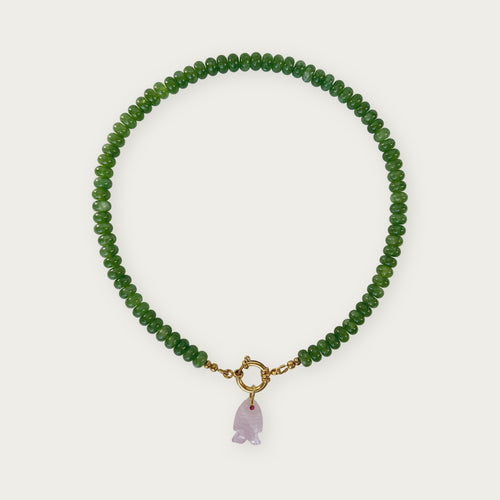 Moss Green | Rainbow Necklace