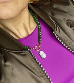 Moss Green | Rainbow Necklaces