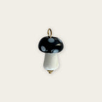 Black Mushroom Pendant